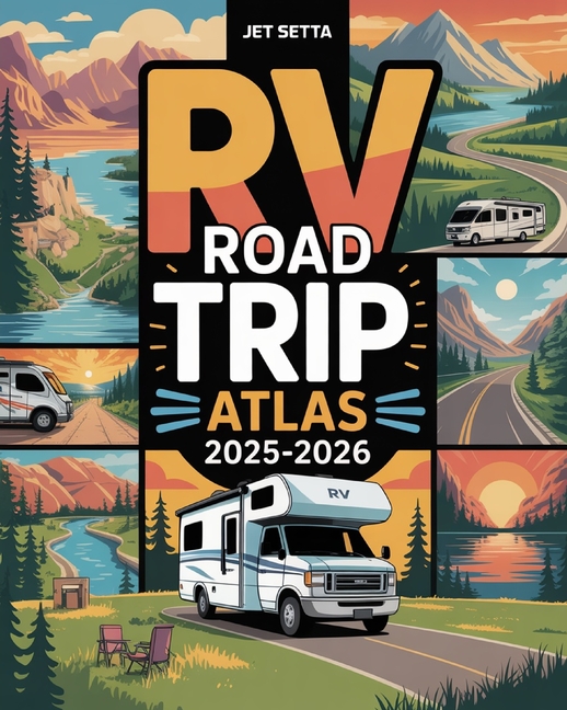 RV Road Trip Atlas 2025-2026: Explore National Parks, Hidden Gems, and Cross-Country RV Adventures w
