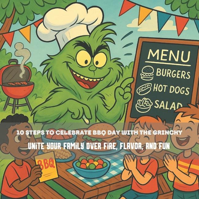 10 Steps to Celebrate BBQ Day with the Grinchy: Unite your family over fire, flavor, and fun.: 8,5*8