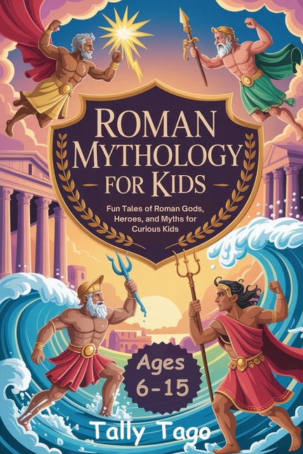 Roman Mythology For Kids 6-15: Fun Tales of Roman Gods, Heroes, and Myths for Curious Kids