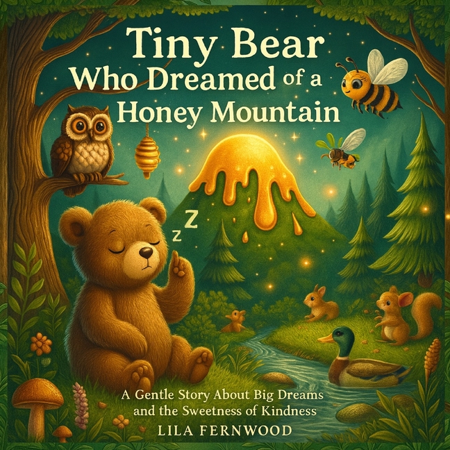 Tiny Bear Who Dreamed of a Honey Mountain: A Gentle Story About Big Dreams and the Sweetness of Kind