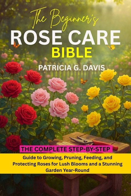 Beginner's Rose Care Bible: The Complete Step-by-Step Guide to Growing, Pruning, Feeding, and Protec