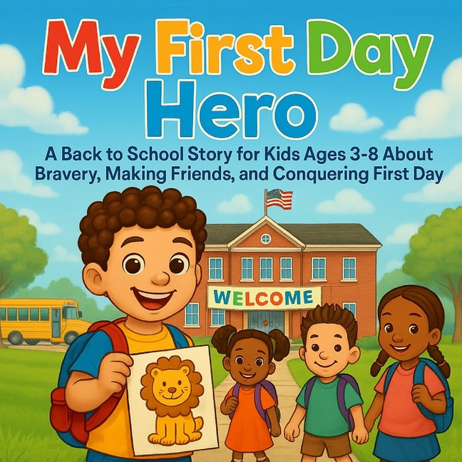 My First Day Hero: A First Day of School Book for Kids Ages 3-8: Builds Confidence, Eases School Anx