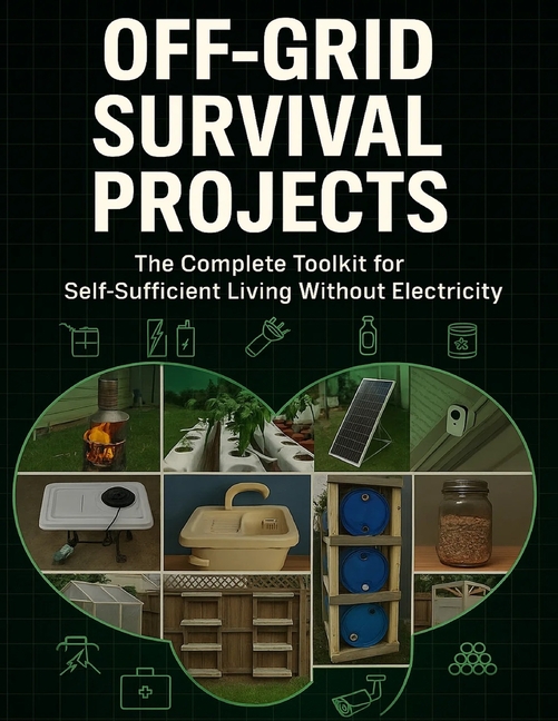 Off-Grid Survival Projects; The Complete Toolkit for Self-Sufficient Living Without Electricity