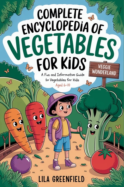 Complete Encyclopedia of Vegetables for Kids: A Fun and Informative Guide to Vegetables for Kids Age