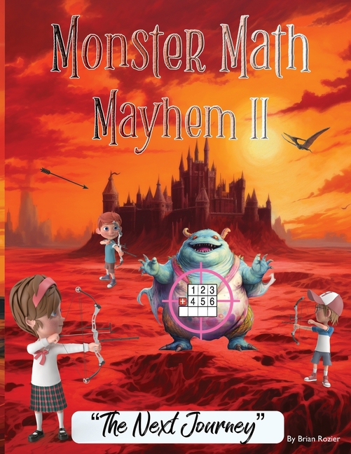Monster Math Mayhem II (children's math, 4th grade, 5 grade, learn division, practice fractions): "T
