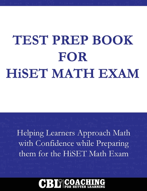 Test Prep Book For HiSET Math Exam