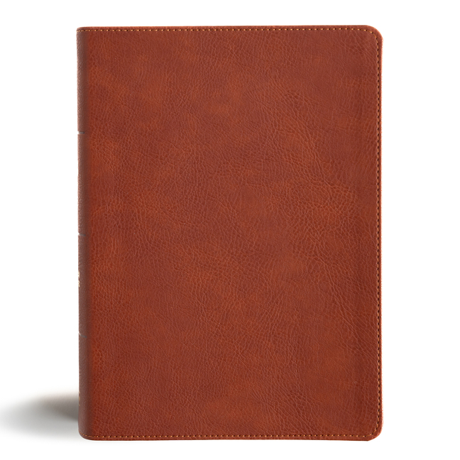 CSB Study Bible, Personal Size, Digital Study Edition, Burnt Sienna Leathertouch (Digital Study)