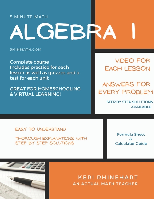 Algebra 1: 5 Minute Math