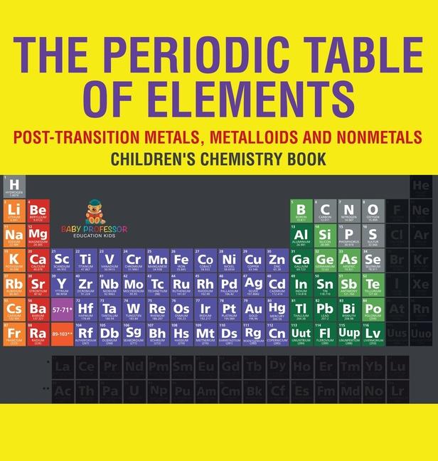 Periodic Table of Elements - Post-Transition Metals, Metalloids and Nonmetals Children's Chemistry B