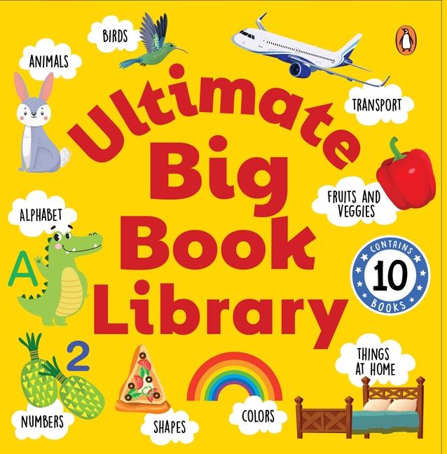 Ultimate Big Book Library (10 Books Tuck-Box): A Boxset of 10 Illustrated Board Books for Preschool 