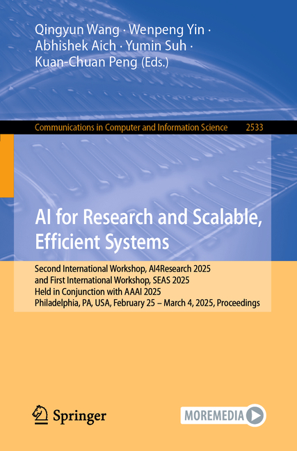 AI for Research and Scalable, Efficient Systems: Second International Workshop, Ai4research 2025, an