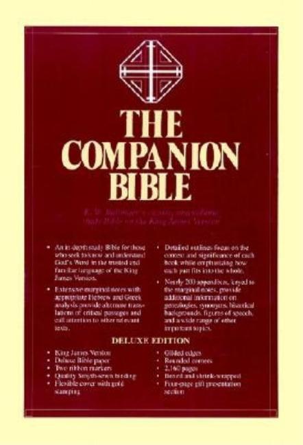 Companion Bible-KJV (Burgundy Bonded Leather)