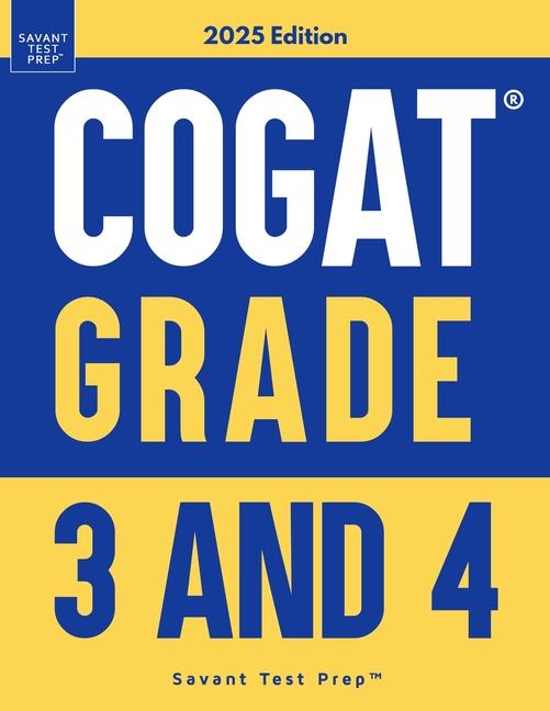 COGAT Grade 3 and 4: Two Practice Tests - Level 9 and 10